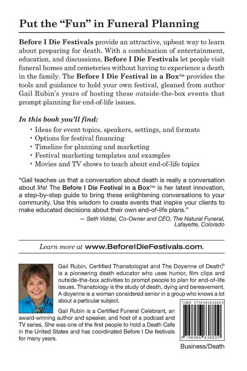 Produktbild: Before I Die Festival in a Box(TM)