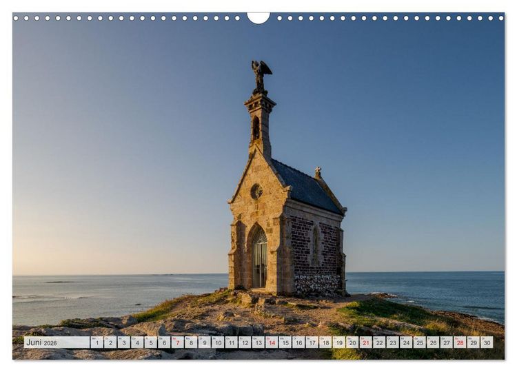 Produktbild: Wilde Bretagne (Wandkalender 2026 DIN A3 quer), CALVENDO Monatskalender