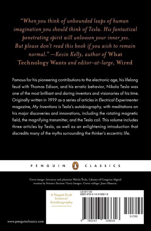 Produktbild: My Inventions and Other Writings