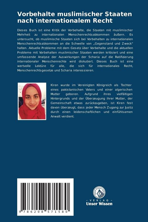 Produktbild: Vorbehalte muslimischer Staaten nach internationalem Recht