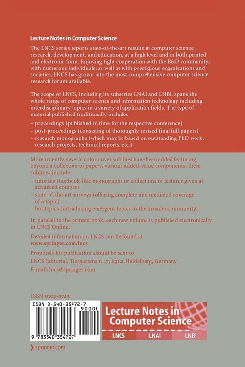 Produktbild: Next Generation Information Technologies and Systems