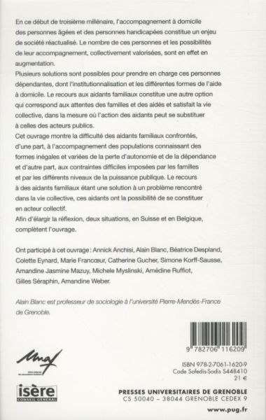 Produktbild: Les aidants familiaux