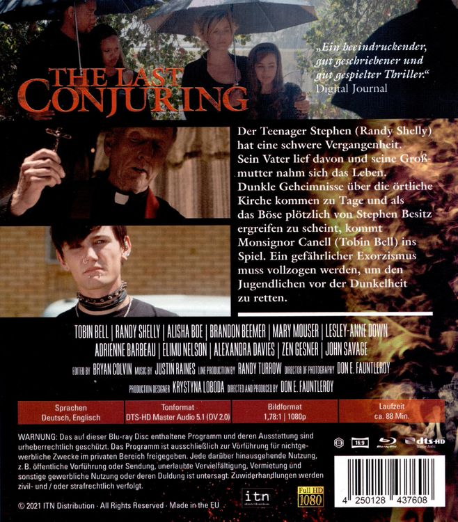 Produktbild: The Last Conjuring - Im Bann des Satans