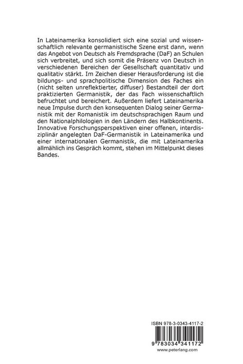 Produktbild: Weltgermanistik, Germanistiken der Welt. Begegnungen in Lateinamerika