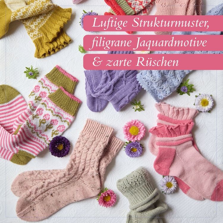 Produktbild: Romantische Socken stricken