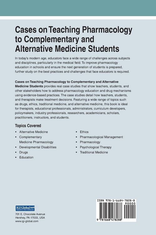 Produktbild: Cases on Teaching Pharmacology to Complementary and Alternative Medicine Students