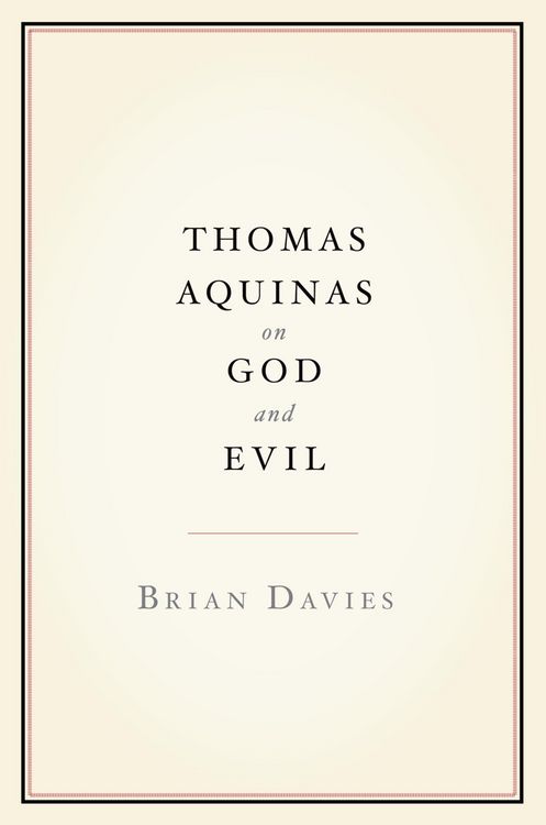 Produktbild: Thomas Aquinas on God and Evil