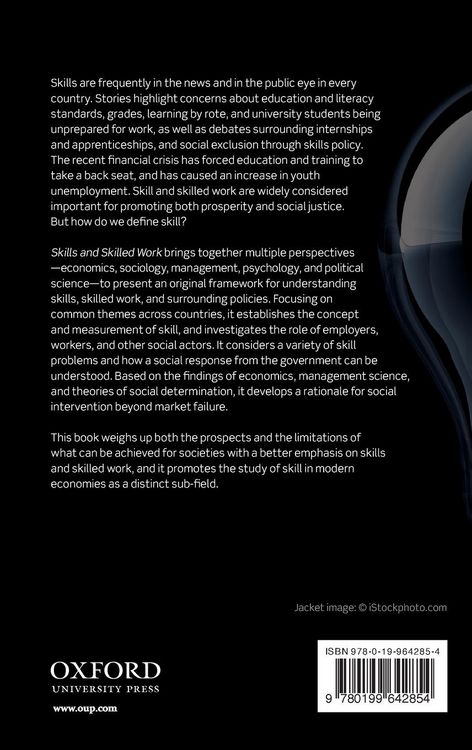 Produktbild: Skills and Skilled Work