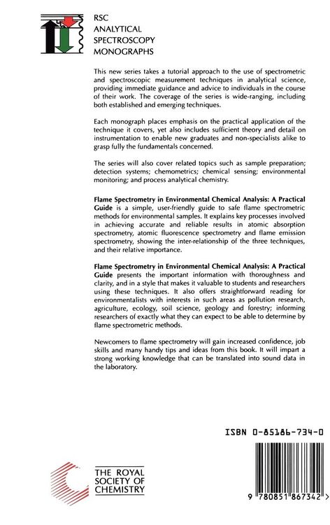 Produktbild: Flame Spectrometry in Environmental Chemical Analysis