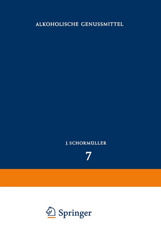 Produktbild: Alkoholische Genussmittel