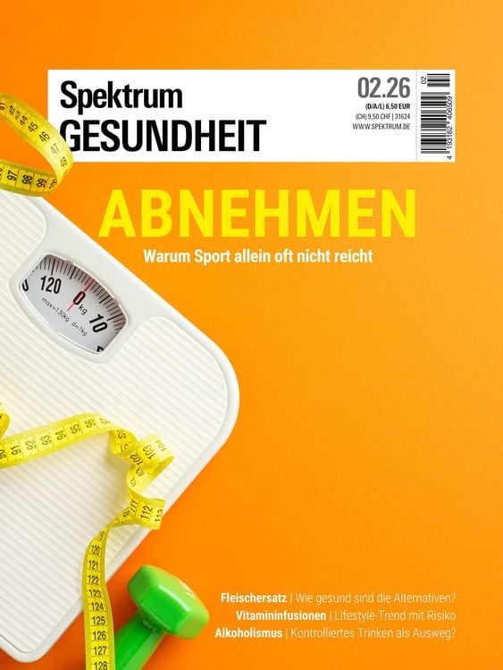 Produktbild: Spektrum Gesundheit 2/2026 - Abnehmen