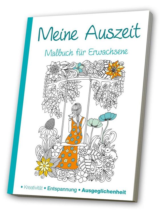 Produktbild: Malbuch f&uuml;r Erwachsene - Meine Auszeit