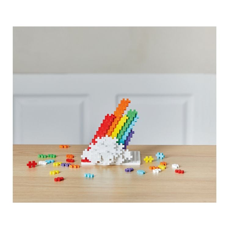 Produktbild: PLUS PLUS - 600 Kreativ Bausteine Regenbogen
