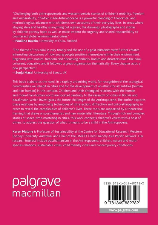 Produktbild: Children in the Anthropocene