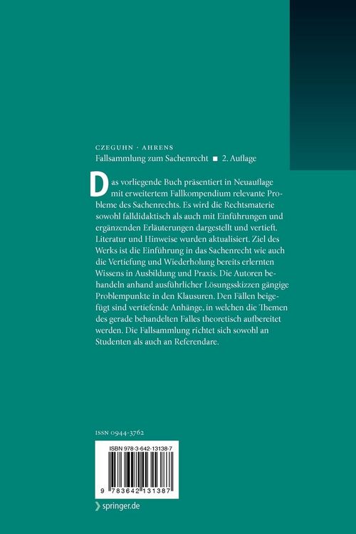 Produktbild: Fallsammlung zum Sachenrecht