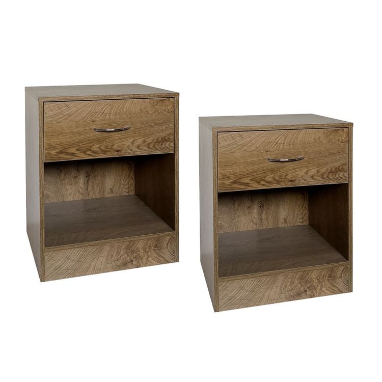 Produktbild: HTI-Living Nachtschrank 2er Set Thekla Eiche