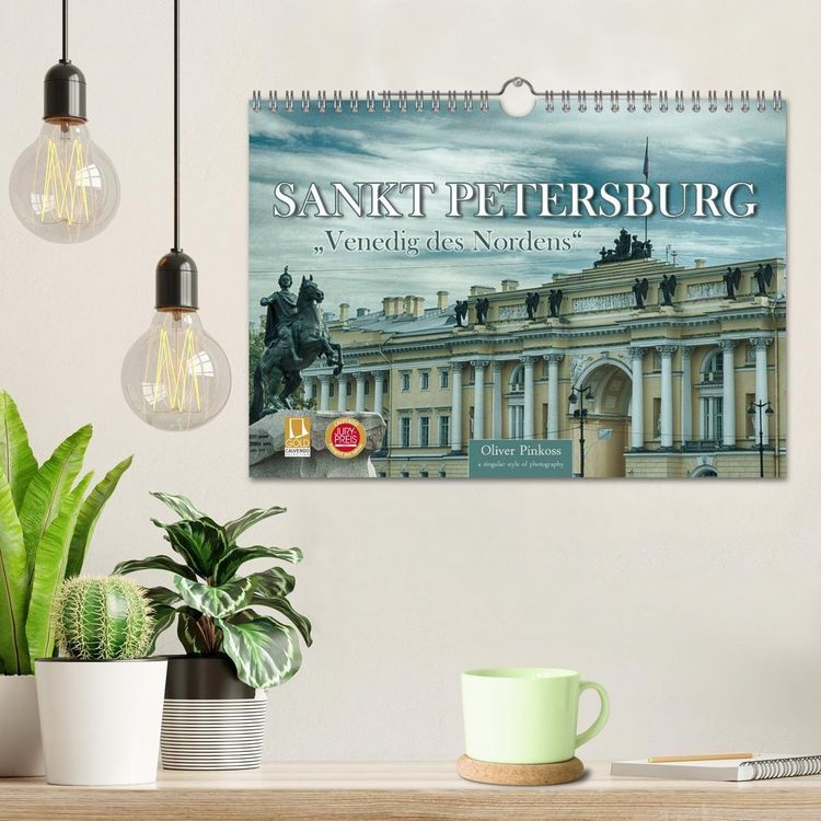 Produktbild: Sankt Petersburg - "Venedig des Nordens" (Wandkalender 2027 DIN A4 quer), CALVENDO Monatskalender