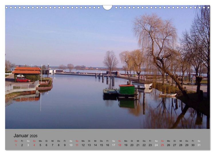 Produktbild: Hitzacker - Impressionen zwischen Elbe und Jeetzel (Wandkalender 2026 DIN A3 quer), CALVENDO Monatskalender