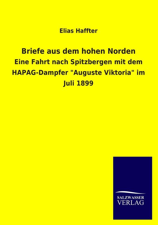 Produktbild: Briefe aus dem hohen Norden