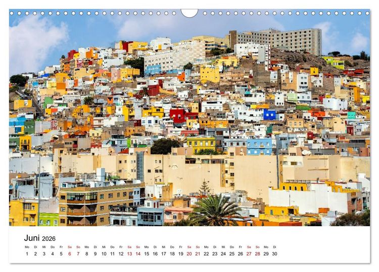 Produktbild: Las Palmas de Gran Canaria - eine gro&szlig;artige Stadt (Wandkalender 2026 DIN A3 quer), CALVENDO Monatskalender