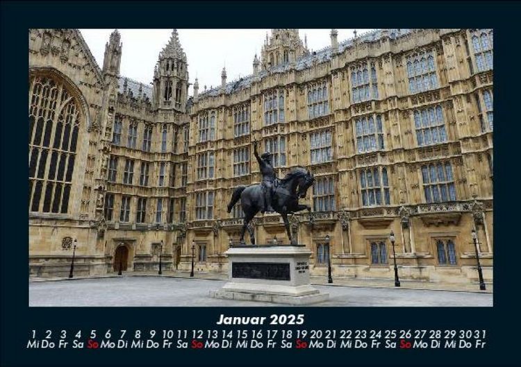 Produktbild: London 2025 Fotokalender DIN A5