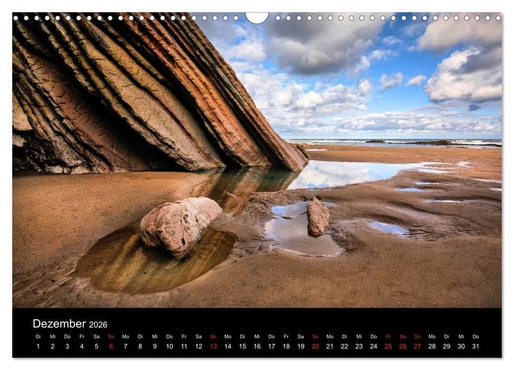 Produktbild: Wildes Nordspanien (Wandkalender 2026 DIN A3 quer), CALVENDO Monatskalender