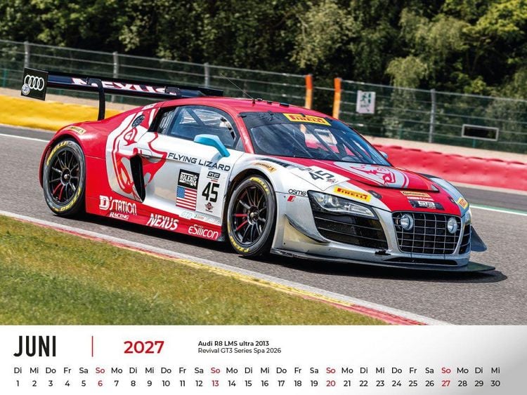 Produktbild: Audi im Rennsport Kalender 2027