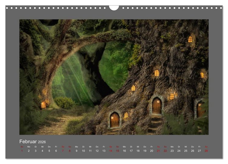 Produktbild: Waldgeheimnisse (Wandkalender 2026 DIN A3 quer), CALVENDO Monatskalender