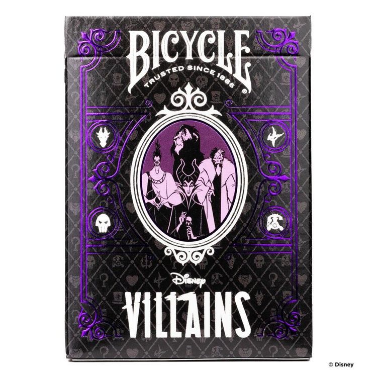 Produktbild: Bicycle Disney - Green & Purple Villains