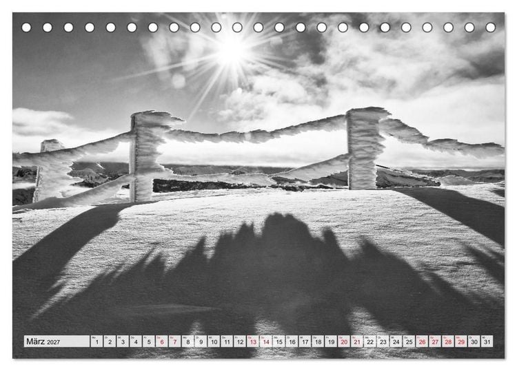 Produktbild: Traumhafte Allg&auml;uer Alpen (Tischkalender 2027 DIN A5 quer), CALVENDO Monatskalender