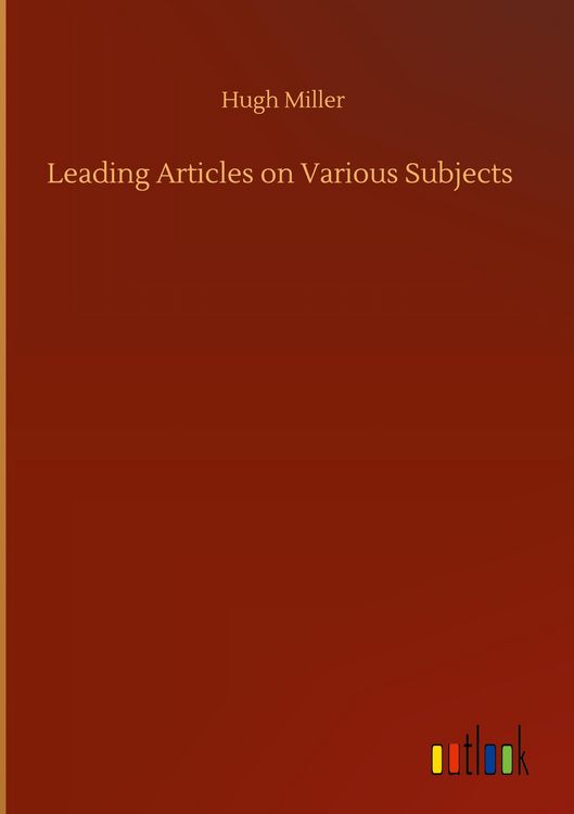 Produktbild: Leading Articles on Various Subjects