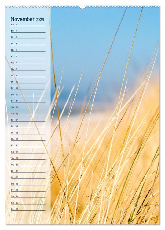 Produktbild: Maritim - Geburtstagskalender (Wandkalender 2026 DIN A2 hoch), CALVENDO Monatskalender