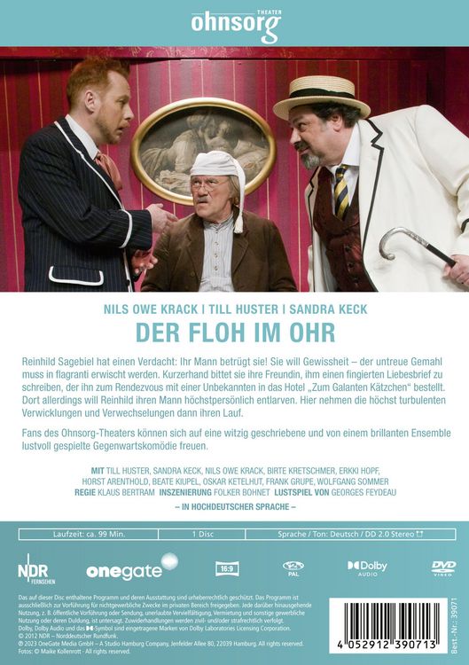 Produktbild: Ohnsorg-Theater heute: Der Floh im Ohr