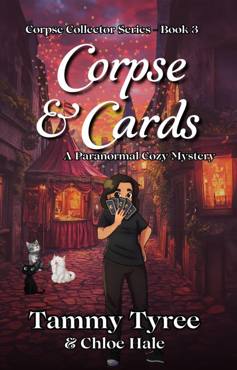 Produktbild: Corpse & Cards (Corpse Collector Paranormal Cozy Mystery Series, #3)