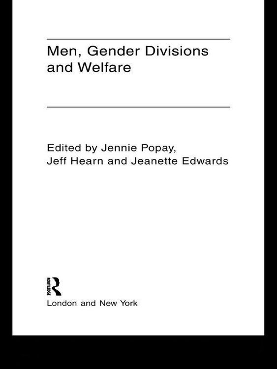 Produktbild: Men, Gender Divisions and Welfare