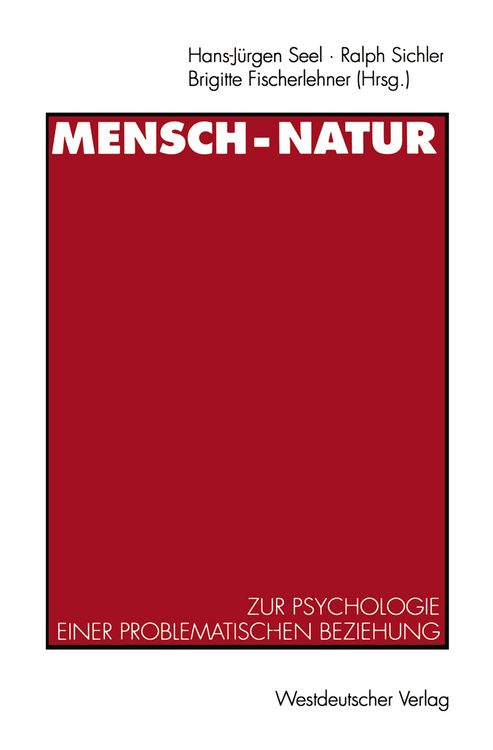 Produktbild: Mensch &mdash; Natur