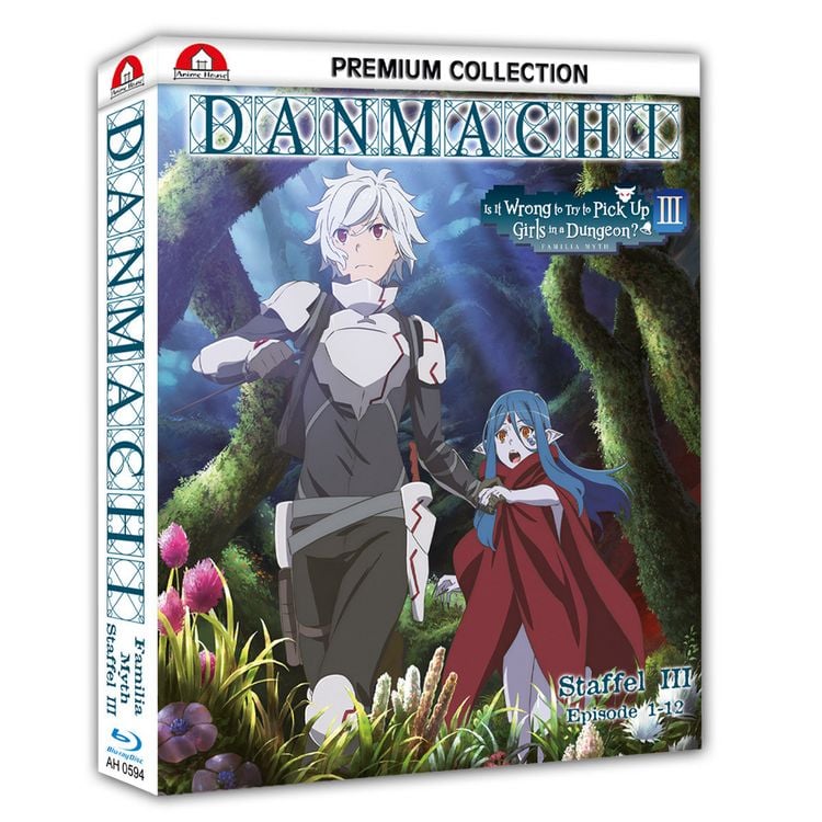 Produktbild: DanMachi - Is It Wrong to Try to Pick Up Girls in a Dungeon? - 3. Staffel - Gesamtausgabe [4 BRs]