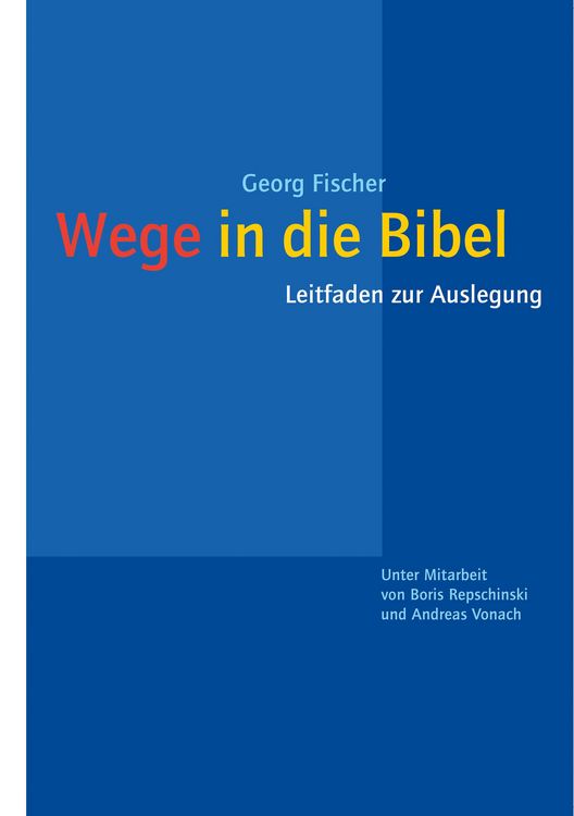 Produktbild: Wege in die Bibel