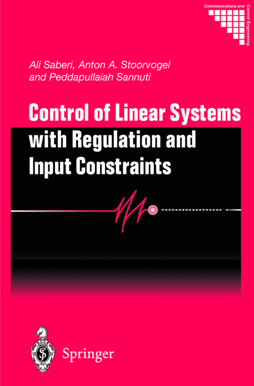 Produktbild: Control of Linear Systems with Regulation and Input Constraints