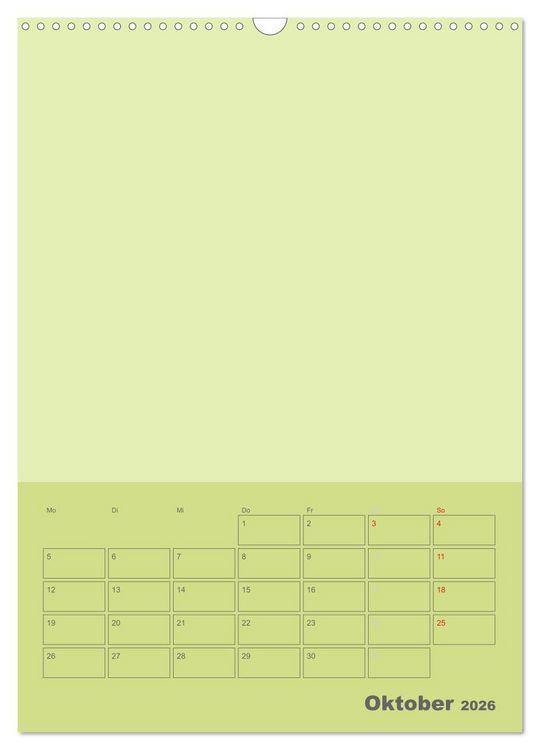 Produktbild: Bastel Terminkalender (Wandkalender 2026 DIN A3 hoch), CALVENDO Monatskalender