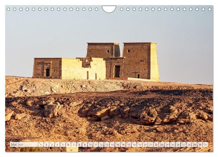 Produktbild: Monumente der Ewigkeit - von Wesiren bis zu C&auml;saren in &Auml;gypten (Wandkalender 2027 DIN A4 quer), CALVENDO Monatskalender
