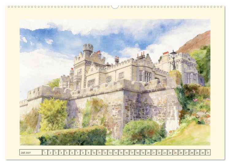Produktbild: Irland - Spektakul&auml;re Natur und Geschichte (hochwertiger Premium Wandkalender 2027 DIN A2 quer), Kunstdruck in Hochglanz