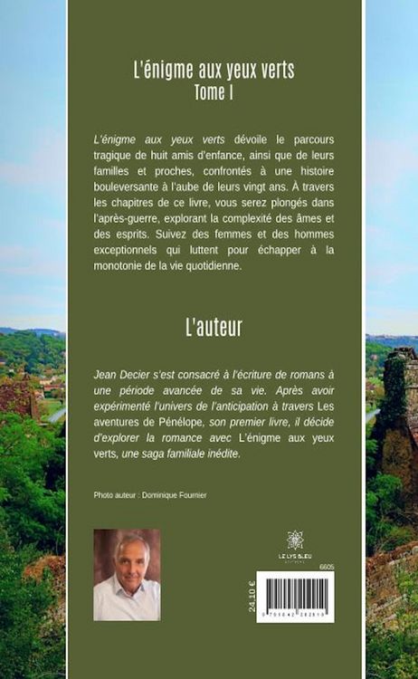 Produktbild: Jean Decier: L'&eacute;nigme aux yeux verts