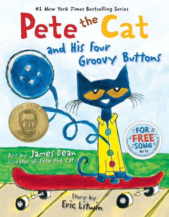 Produktbild: Pete the Cat and His Four Groovy Buttons