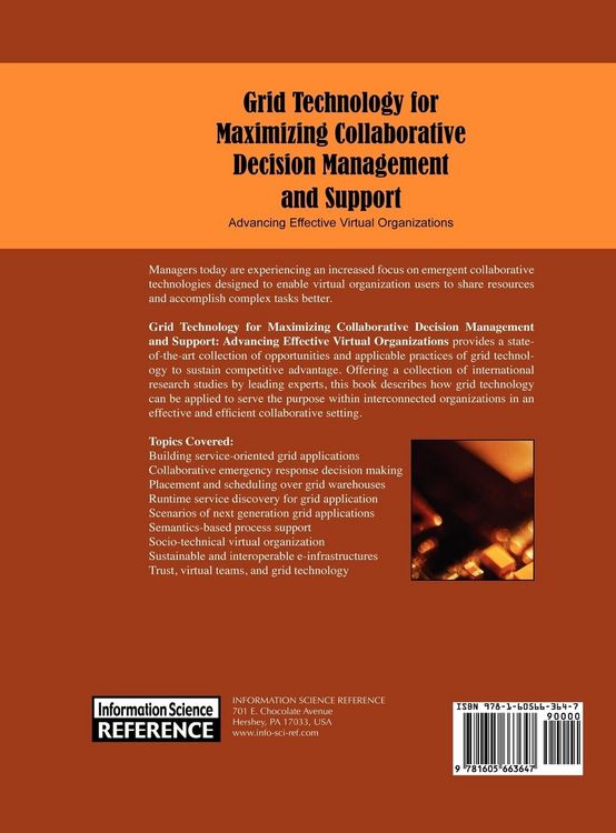 Produktbild: Grid Technology for Maximizing Collaborative Decision Management and Support