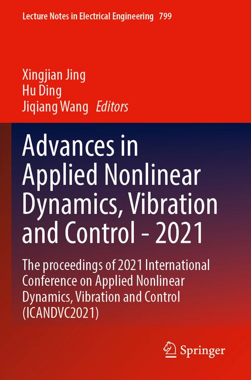 Produktbild: Advances in Applied Nonlinear Dynamics, Vibration and Control -2021