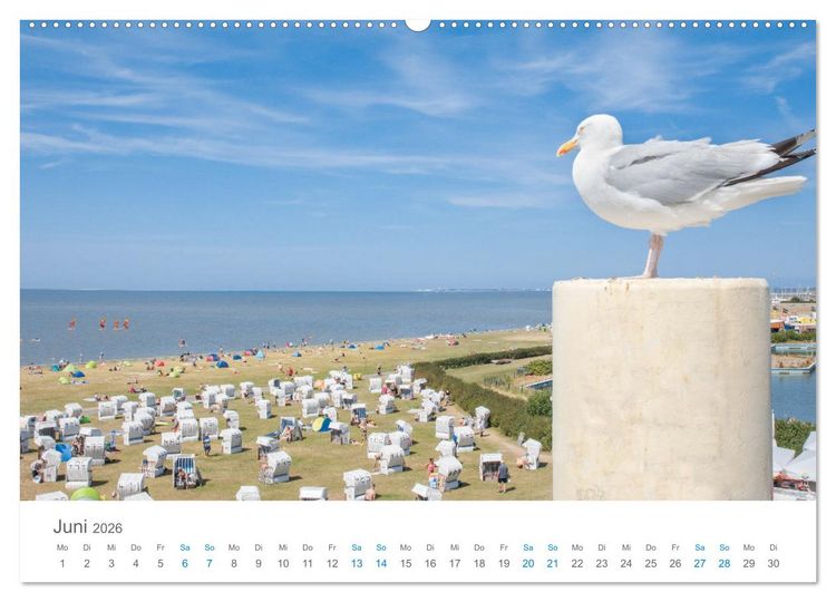 Produktbild: Moin Norden-Norddeich (Wandkalender 2026 DIN A2 quer), CALVENDO Monatskalender