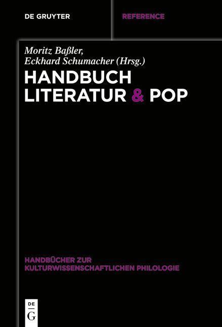 Produktbild: Handbuch Literatur & Pop