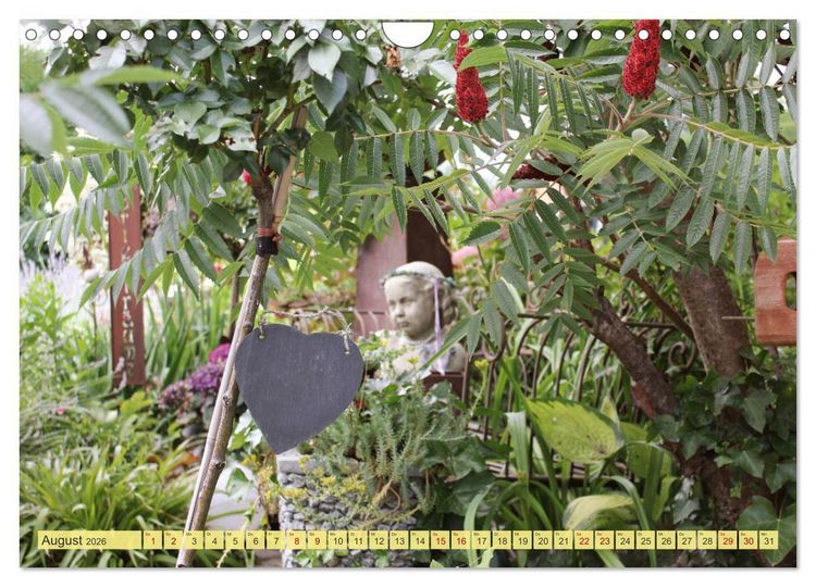 Produktbild: Gartenzauber (Wandkalender 2026 DIN A4 quer), CALVENDO Monatskalender