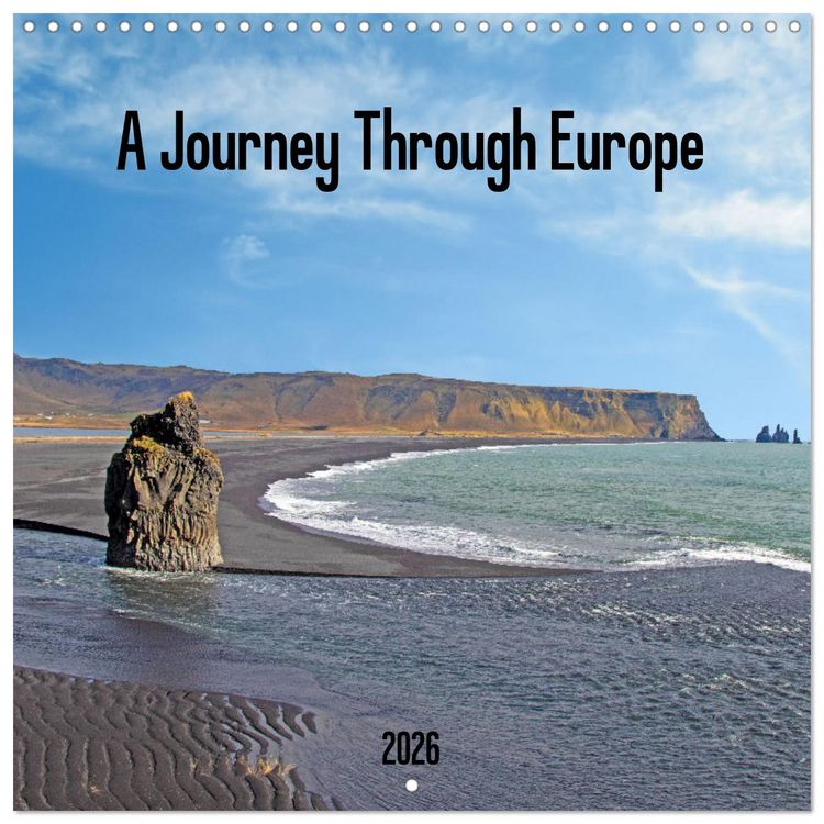 Produktbild: A Journey Through Europe (Wall Calendar 2026 12 &times; 12 Inch) CALVENDO 12 Month Wall Calendar